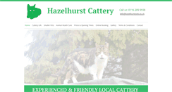 Desktop Screenshot of hazelhurstcats.co.uk